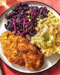 Chicken Schnitzel Dinner Plus Sandwich Lunch Recipe Hellofresh Recipe Hello Fresh Recipes Recipes Healthy Recipes