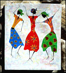 Gallery For African Culture Contemporary Art Daily Paintings For Sale Modernartists Tribalart Africanart Arts Hand Painting Art Haitian Art Africa Art