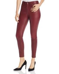 Rag Bone Nina High Rise Ankle Skinny Leather Pants Bloomingdale S