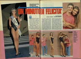 45 anni eppure martina colombari è ancora la miss italia di 16 anni: Pageant Italy Vintage Page 4