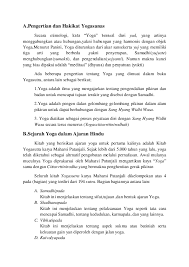 Doc A Pengertian Dan Hakikat Yogasanas Febi2594 Lestari Academia Edu