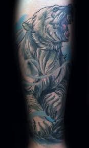60 Polar Bear Tattoo Designs For Men Arctic Ink Ideas Polar Bear Tattoo Tattoo Designs Men Bear Tattoo Designs