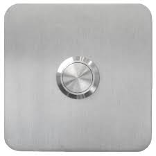 Some popular features for stainless steel flush mount lights are dimmable, slope ceiling adaptable and replaceable led module. Doorbell Flush Mounted Square