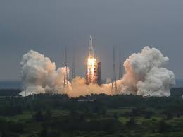 A long march 5b rocket, carrying china's tianhe space station core module, lifts off from the wenchang space launch center in southern china's. Sc9 Moapxiyt M