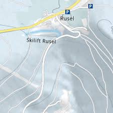 Karte von ruselhochstraß, schaufling (ruselabsatz). Loipe 1 Ruselabsatz Landshuterhaus Deggendorf