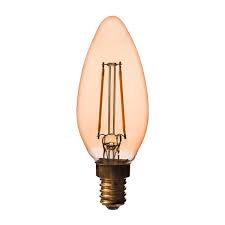 Airam Decor Amber Led Candle Bulb 2w E14 250lm Finnish Design Shop
