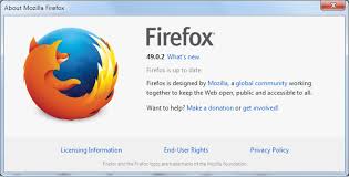 Fx49 Aboutfirefox Web Browser Tech News Firefox