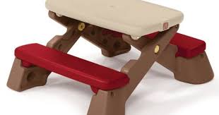 Step2 Fun Fold Jr Picnic Table New Colors 59 99 Topseller Kids Picnic Table Fold Up Picnic Table Folding Picnic Table