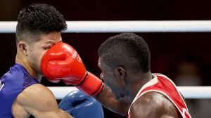 El boxeador colombiano yuberjen martínez busca la clasificación a cuartos de final del peso mosca de los olímpicos. Skxu4nlybqybgm