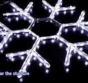 6mm Mini Rope light snowflake Fairy light IP65 High ...