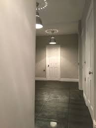 Renew your floor tiles, using dulux renovation range floors. Wall Paint By Farrowandball Ceilings In Dulux Trade Supermatt And Woodwork Paint By Dulux Diamond Egg Ceiling Tiles Painted Painting Tile Modern Ceiling Fan