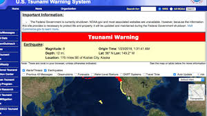 Will be associated with a felt earthquake. Update Tsunami Warning Cancelled For Coastal British Columbia Port Alberni Valley News