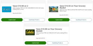 This card is accepted at all bass pro shops and cabela's retail store locations and is the property of bass pro outdoor world, llc. Expired Kroger Save 20 On Gift Cards For Cabela S Bass Pro Shops The Children S Place Gc Galore