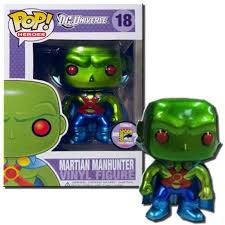 Martian Manhunter Dc Universe Comic Con Exclusive Funko Pop Vinyl Figure Funko Pop Dolls Pop Vinyl Figures Funko