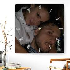 Royalty Family Square Wall Clock