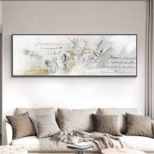 Wall paint for bedrooms doesn't have to be expensive. Buy White Butterfly Dragonfly Simple Creative Home Decoration Digital Print Canvas Painting Wall Art Picture Background Wall Decoration At Affordable Prices Free Shipping Real Reviews With Photos Joom