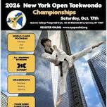 2026 New York Open TaeKwonDo Championships
