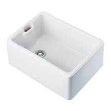Built into the countertop, it can take up quite a large space. Compact Belfast S5800 Ceramic Kitchen Sink Sinks Taps Com
