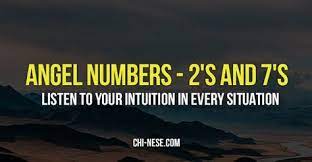 Angel Numbers 277 722 2727 727 272 Etc Combination Of 2 S And 7 S All Of Us Every Day See Countless Numbers Angel Numbers Angel Number Meanings Angel