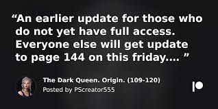 The Dark Queen. Origin. (109-120) | PScreator555 on Patreon