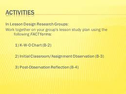 Lesson Design Workshop Objective 1 Design Coherent