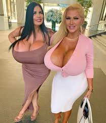 Massive Breasts of Allegra Cole and her Big Juggs Babe
