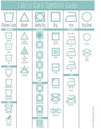 Laundry Symbols Made Simple One Good Thing By Jillee Laundry Symbols Fabric Care Symbols Laundry Care