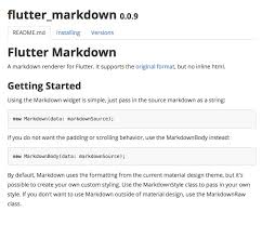 Appbar in flutter is used to create a simple yet effective topbars. Flutter On Twitter Parse Markdown For Rich Text In Your Flutter App Check Out Our Library Now A Package Https T Co Czc6azdp9b