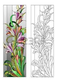 epingle par elodie lheureux sur stained glass pattern motifs de peinture verre dessins vitraux coloriage ariel halloween