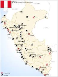 Peru Airports World Map Peru Digital