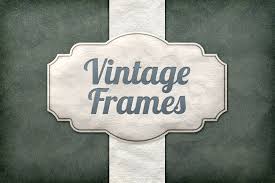 Vintage frame set free vector. Vintage Frames Vector Pack 1 Design Panoply