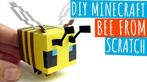 Press j to jump to the feed. Diy Minecraft Bee From Scratch Minecraft Papercraft Bee Paper Crafts Youtube