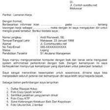 Cara melamar kerja indomaret online terbaru 2020. 32 Contoh Surat Lamaran Linmas Kumpulan Contoh Gambar