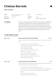 Sales Assistant Resume Template Resume Examples Resume Best Resume Template