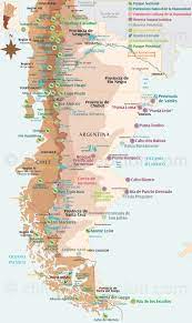 Les données relatives à argentine, pérou, chili,. Carte Des Parcs Patagonie Chili Et Argentine Map Parks Patagonia Mapa Parques Patagonia Chile Argentina