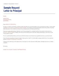 Permission letter is a formal way of letting our superiors or any other necessary party know about our plans if they will affect them. 13 Request Letter To A Principal Templates Pdf Free Premium Templates