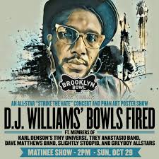 D.J. Williams Announces Bowls Fired! Featuring Members of DMB, TAB,  Slightly Stoopid, & More In Las Vegas