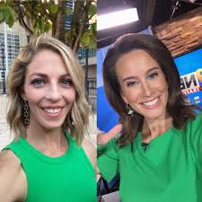 TWINNING today with my girl Caitlin Rearden 💚💚