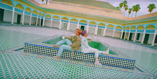The astonishing architectural style of the bahia palace. Photos Ateez S Singers Lounge Inside The Bahia Palace In Marrakesh Outlook Traveller
