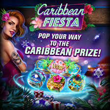 🦪 #Caribbean Fiesta 🦪 Welcome to prize paradise with Bella leading the  way! Our dealer is at her best when it's her party! Join in and dance with  us at the poker