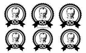Ataturk Yaka Karti 2 10 Kasim Etkinlikleri Kirtkirtla Boyama Kitaplari Rozet Boyama Sayfalari