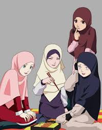 Rindu Sahabat2 Shams Kartun Ilustrasi Karakter Ilustrasi Lucu