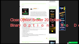 Premier binary options trading platform. Binary Options No Deposit Bonus 2019 Free Real Money To Trade Binary Options Youtube