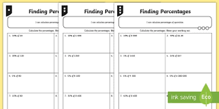 Essentially but i would give the function a different name because i don't think this is the normal meaning of percent. Finding Percentages Differentiated Worksheet Activity Sheets