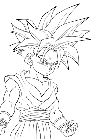 Saiyan saga, frieza saga, cell saga, and. Dragon Ball Z Coloring Page Free Novocom Top