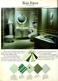 Avanti beachcomber bath accessories collection sale 9 99 16 99. 1980s Bathroom Decor Color Schemes For That Real Retro Look Click Americana
