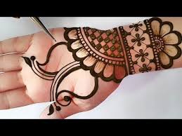 Wedding 2020 Special Easy Bharwa Mehndi Design Easy Mehndi For Beginners Step By Step In 2020 Mehndi Simple Engagement Mehndi Designs Mehndi Designs For Beginners