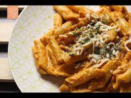 باستا بالصوص الوردي pink sauce pasta youtube comfort food food cooking