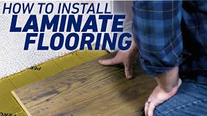 The simple locking systems allow planks to simply click together. How To Install A Laminate Floor