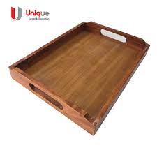 1 desain produk nampan ini; Jual Nampan Kayu Kecil Baki Kayu Murah Tray Kayu Jati Belanda Glossy Natural Shopee Indonesia